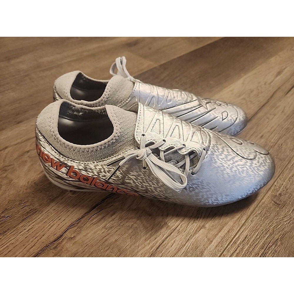 Size 9.5 New Balance Men's‎ Furon V7 Dispatch FG, Silver/Brighton Grey/Copper